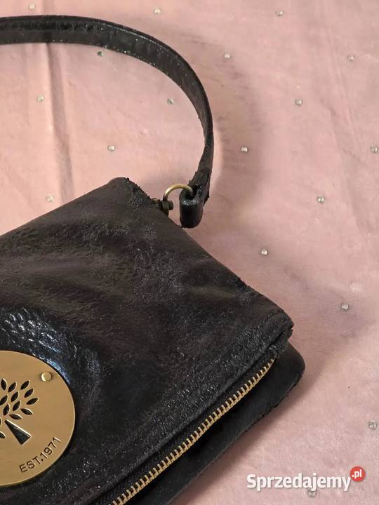 Kopertówka Portfel Mulberry Vintage Skórzany 100 żółty/złoty sprzedam