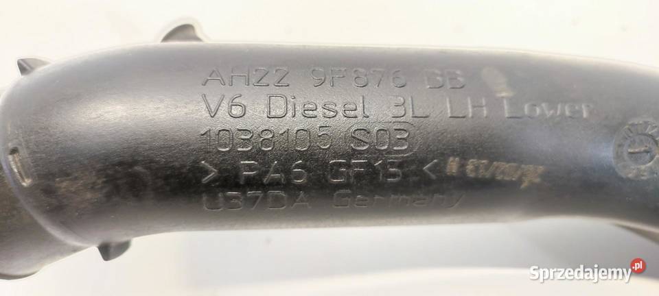 LAND ROVER DISCOVERY 4 RURA INTERCOOLERA Węże chłodnicy