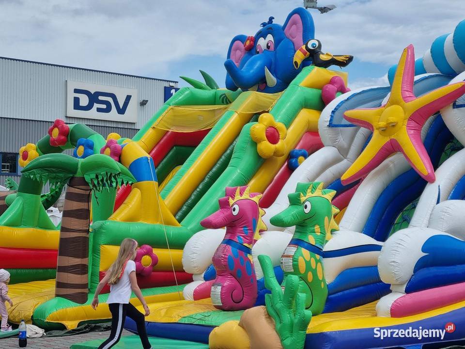Atrakcje na imprezy dmuchańce tor przeszkód Tomaszów Mazowiecki