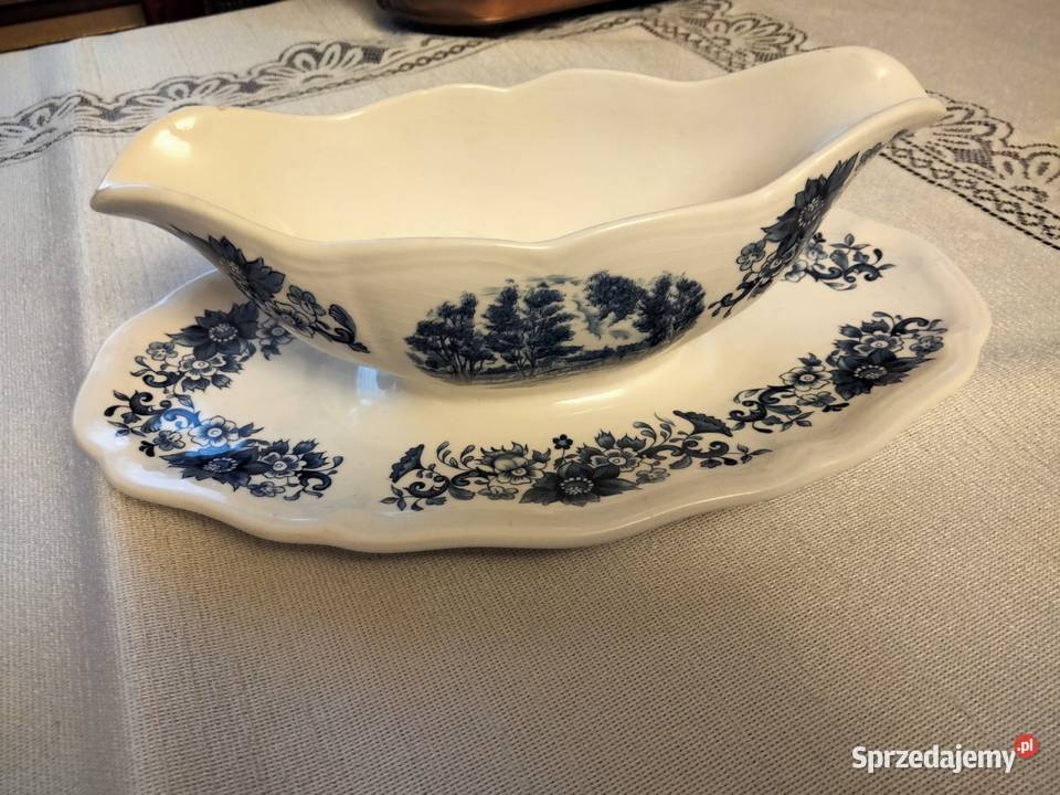 Stara porcelana Francja sygnowana Derby Porcelana i szkło Gniezno sprzedam