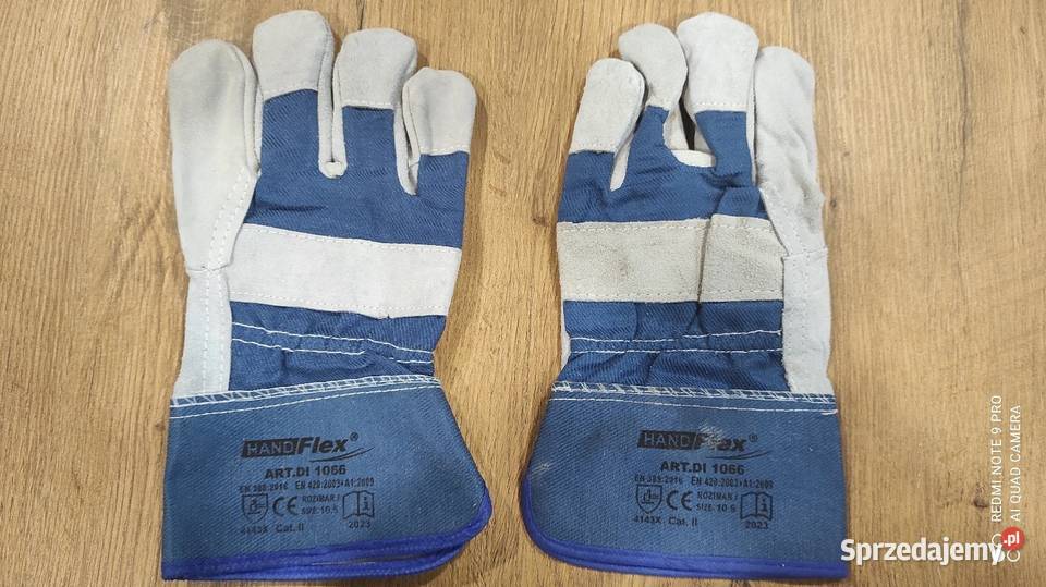 Rękawice ochronne pięciopalcowe 12 sztuk śląskie