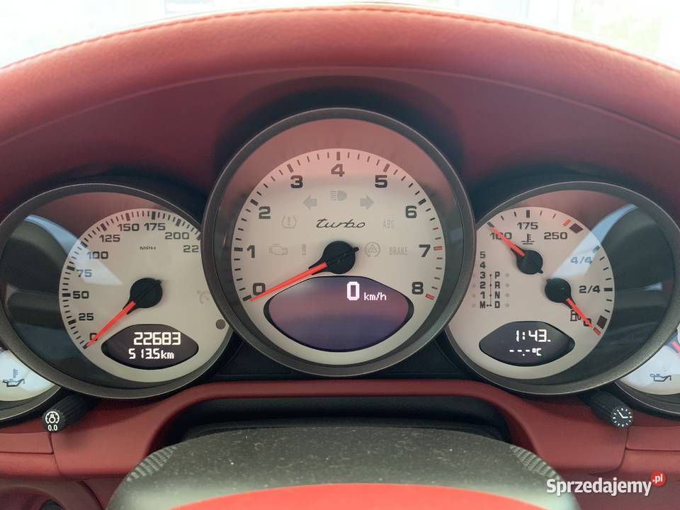 PORSCHE 911 TURBO Coupe Tiptronic Kraków