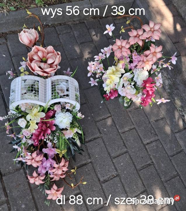 Kompozycja wiazanka stroik nagrobna Kwidzyn