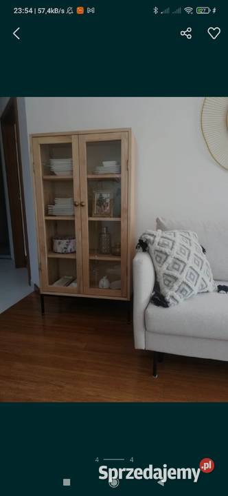 piękne biblioteczki komody witryny meble na Krosno sprzedam