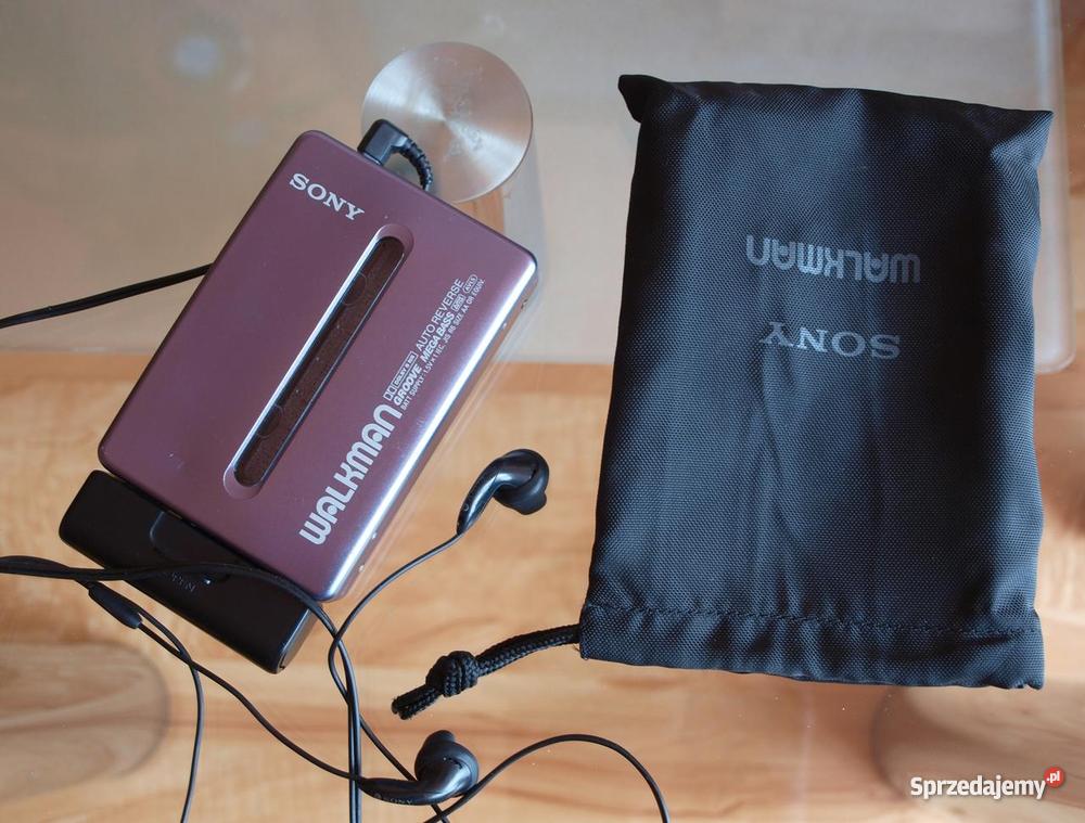 Kultowy Walkman SONY WM-EX670 Odtwarzacz kasetowy. Ladowarka do