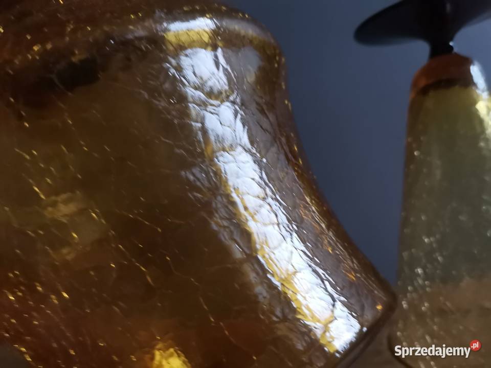 Stary dzbanek i kielich szkło Art Deco Katowice