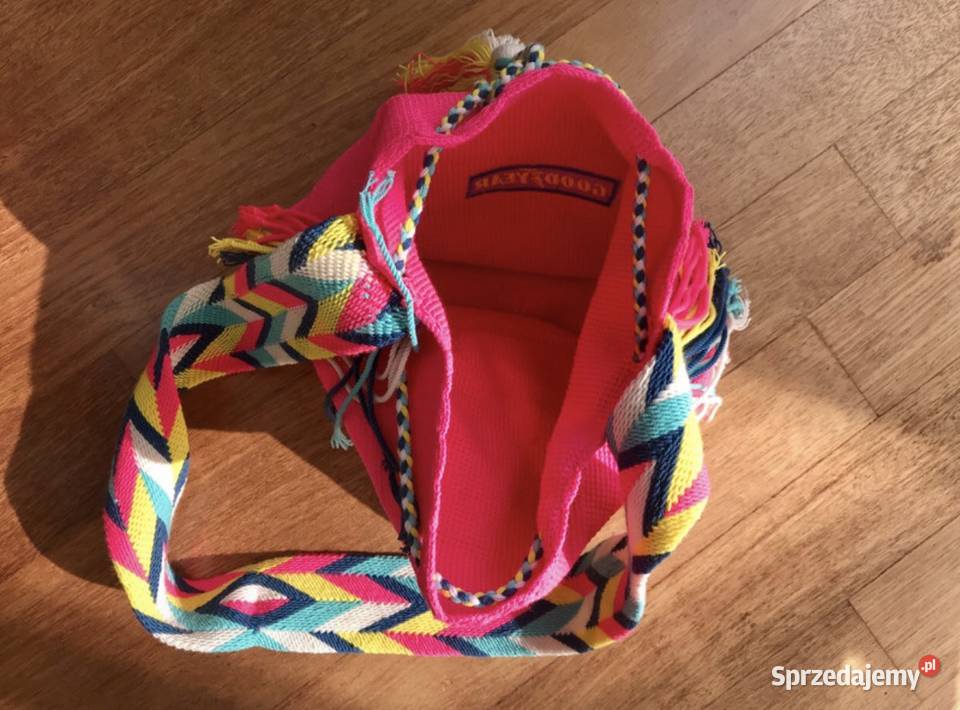 Torba z Kolumbii Wayuu różowa mazowieckie Warszawa
