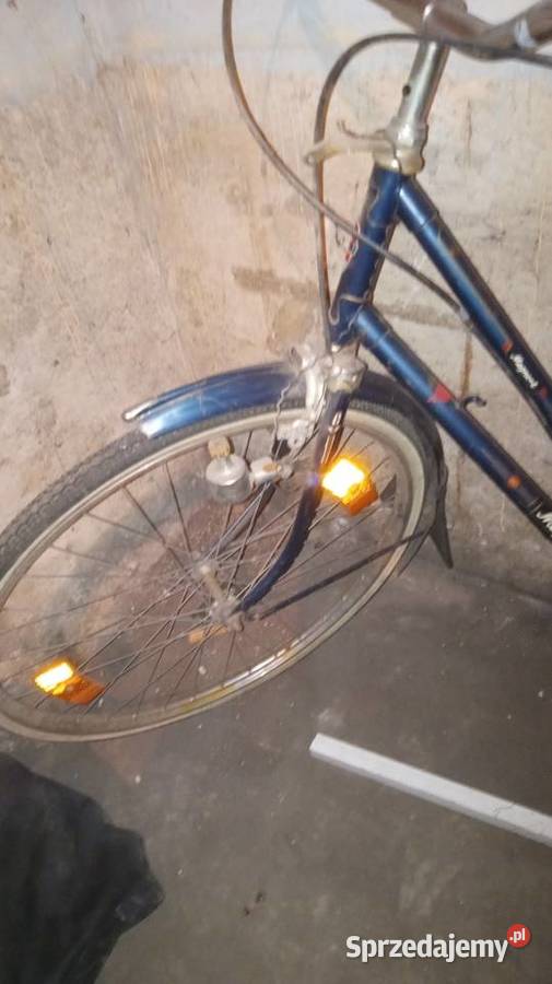 Rower damka retro do renowacji na części Konin