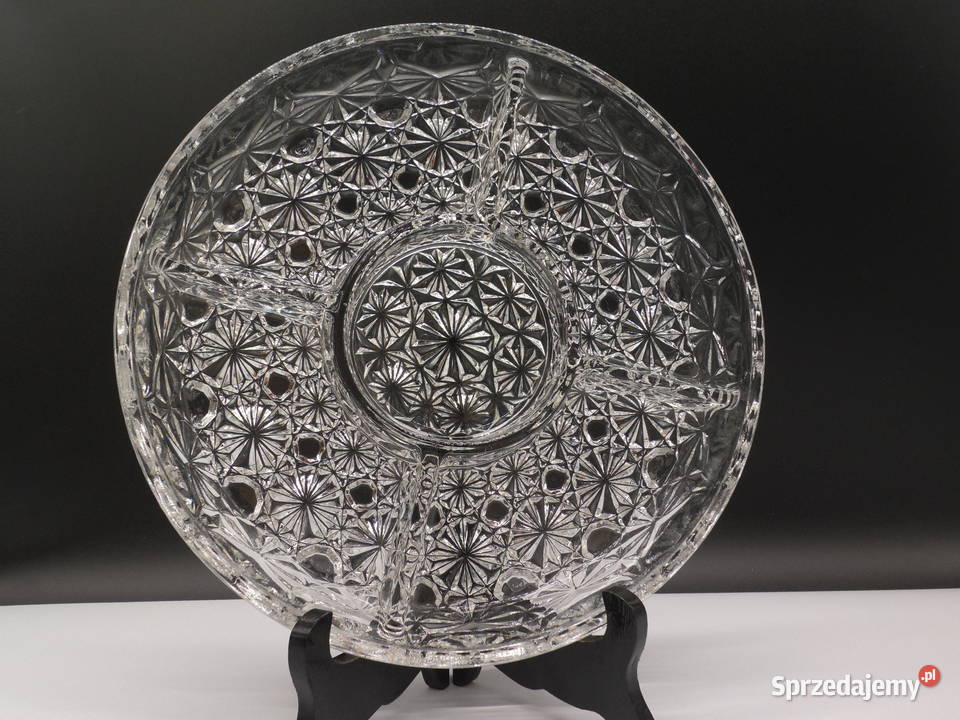 Kryształowa patera dzielona Kabaret Raszków