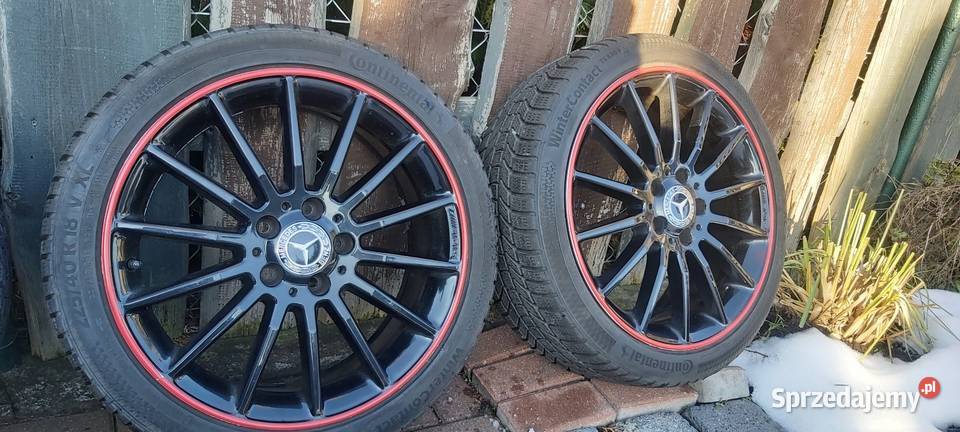 Koła alu 225 40 18 AMG zimowe Elbląg