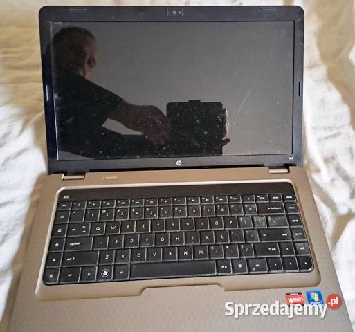 Uszkodzony laptop HP G62 na części wizualnie Siemianice sprzedam