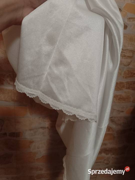 44XXL Ekskluzywna biała halka z koronką z Kraków