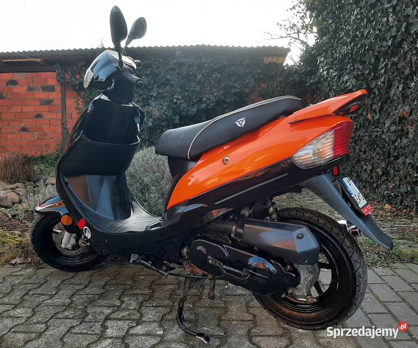 Ładny skuter Romet Router Bassa 4 50ccm 4t 2019r 14388km Tuczno