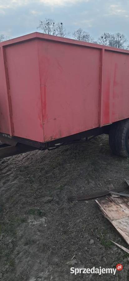 Przyczepa jednoosiowa wywrotka 45 tony Lubomino sprzedam