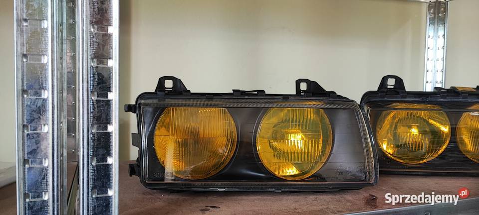 BMW E36 Lampy BOSCH Żółte Yellow NOWE Szkła Częstochowa