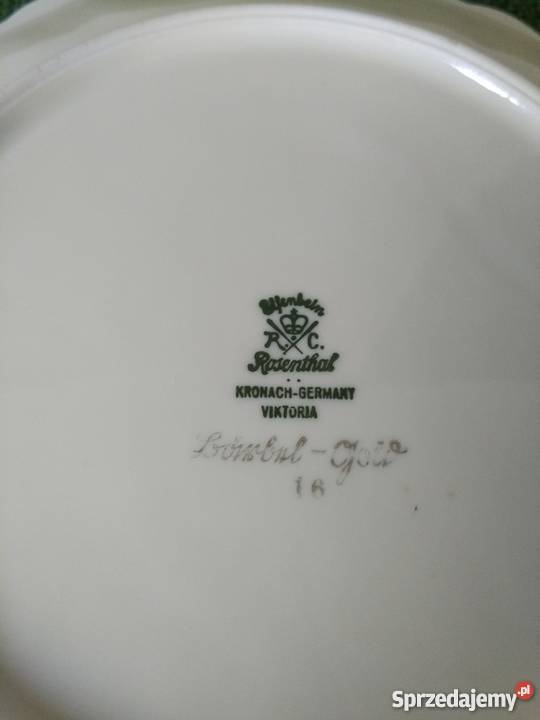 Rosenthal Wiktoria talerzyk Porcelana i szkło Ropa sprzedam