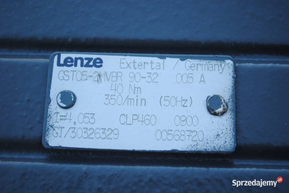 Motoreduktor 15kw 350obrmin LENZE GST052MVBR9032 Kargowa