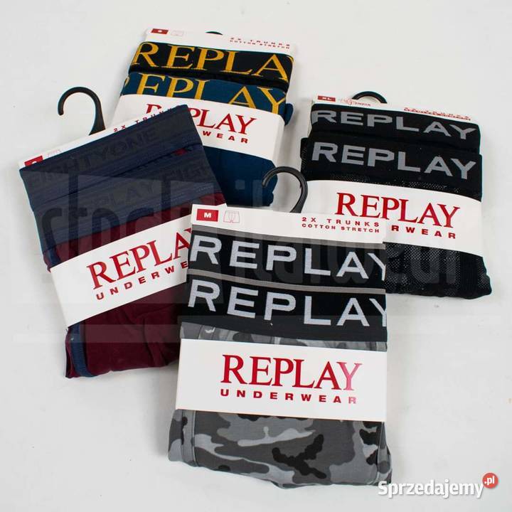Bokserki męskie i slipy REPLAY zachodniopomorskie