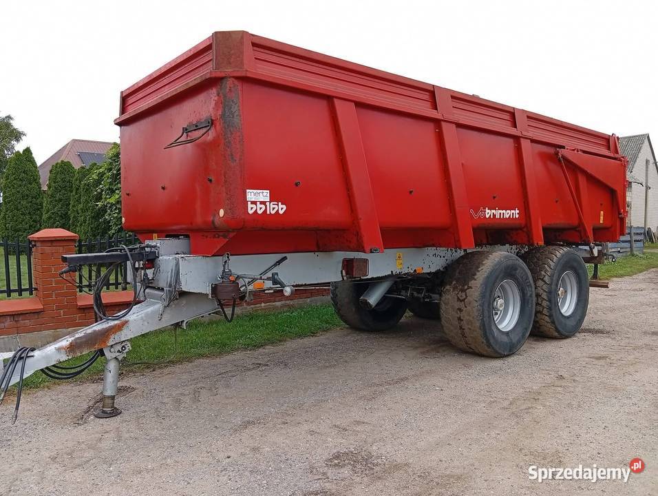 przyczepa Brimont 16 ton podlaskie Kobylin-Kruszewo