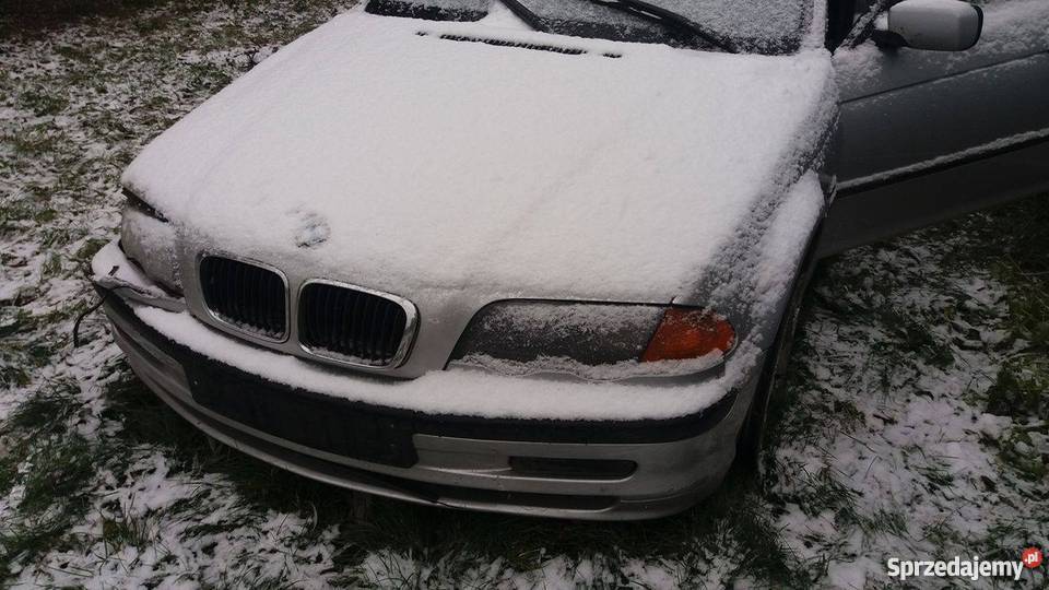 bmw e46 rozbitysilnik sprawny mozliwa zamiana Sedan / Limuzyna Seria 3 łódzkie Ozorków