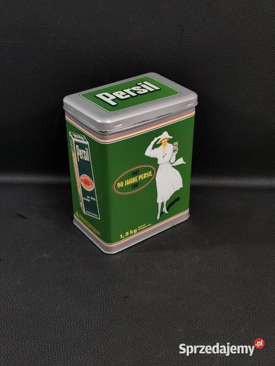 Puszka Na Proszek Do Prania Persil z 1997r
