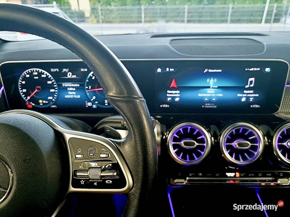 Mercedes GLB 200D kurtyny powietrzne Lubin