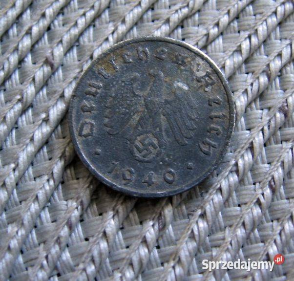 Niemcy 10 Reicbspfennig 1940r F Numizmatyka Kalisz