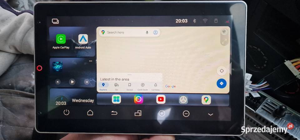 Radio Android do BMW Bezprzewodowy Android Auto Damasławek