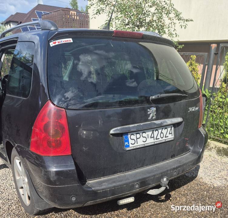 Peugeot 307 sw na części uszkodzony