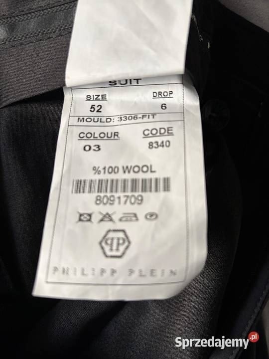 Garnitut Philipp Plein 52 wełniany Koszalin