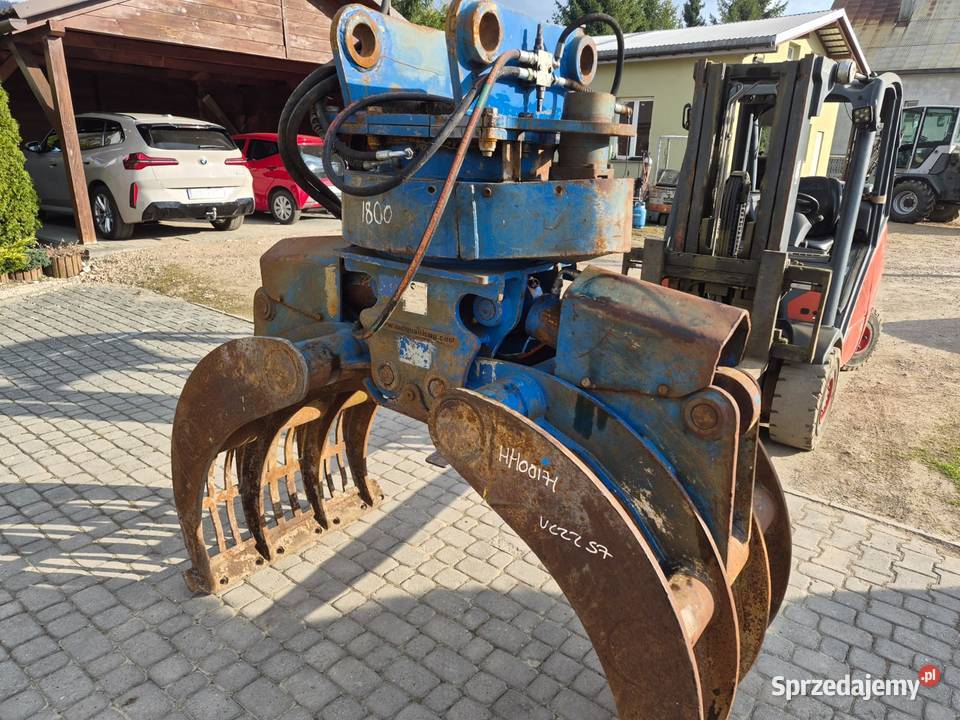 Mc Quaid HH2500 na 2 siłownikach chwytak nie małopolskie Maków Podhalański