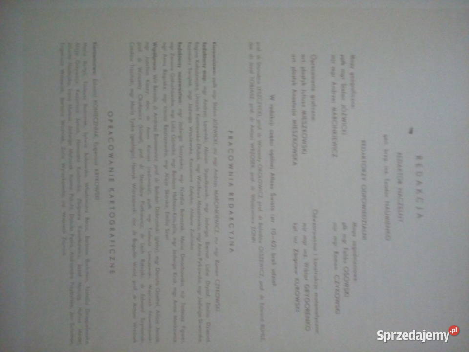 Atlas Świata Warszawa