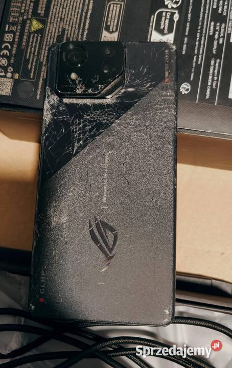Asus ROG Phone 8 12 GB 256 GB 5G czarny UŻYWANY małopolskie Wolbrom sprzedam