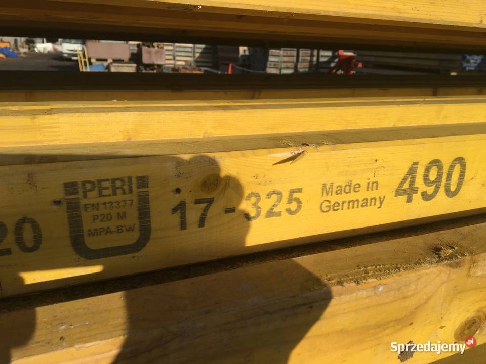 Dźwigar drewniany H20 Nowy OKUTY legar doki wielkopolskie sprzedam