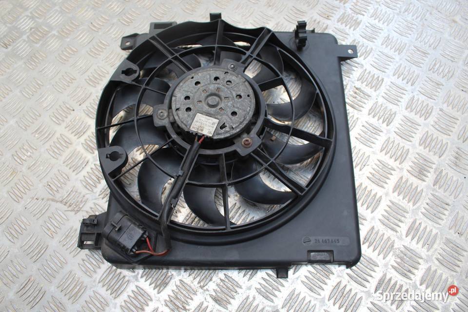 WENTYLATOR CHŁODNICY OPEL ASTRA H 17 CDTI