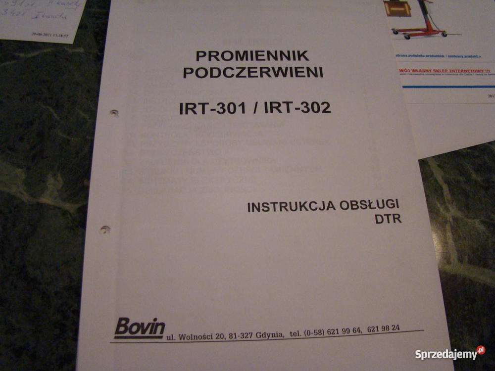 Promiennik podczerwieni IRT 302 podwójny Najwyżs Płock