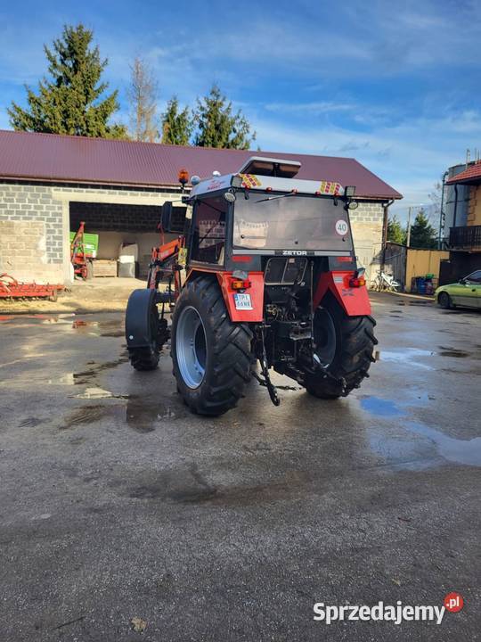 Zetor 7745 Turbo Ciągniki świętokrzyskie Działoszyce sprzedam