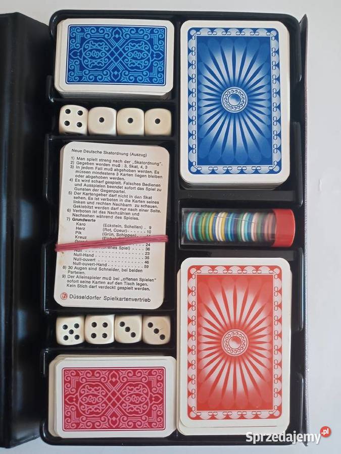 ZESTAW DO GIER KARCIANYCH karciane