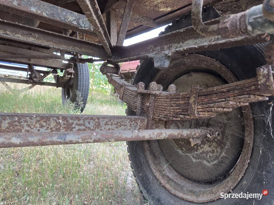 Przyczepa rolnicza Autosan Sanok sztywna D44 35t