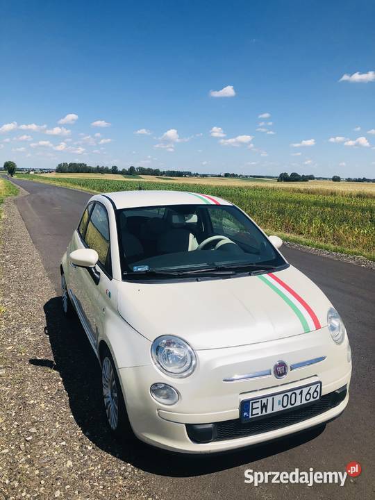 Fiat 500 12 2008 r Mokrsko