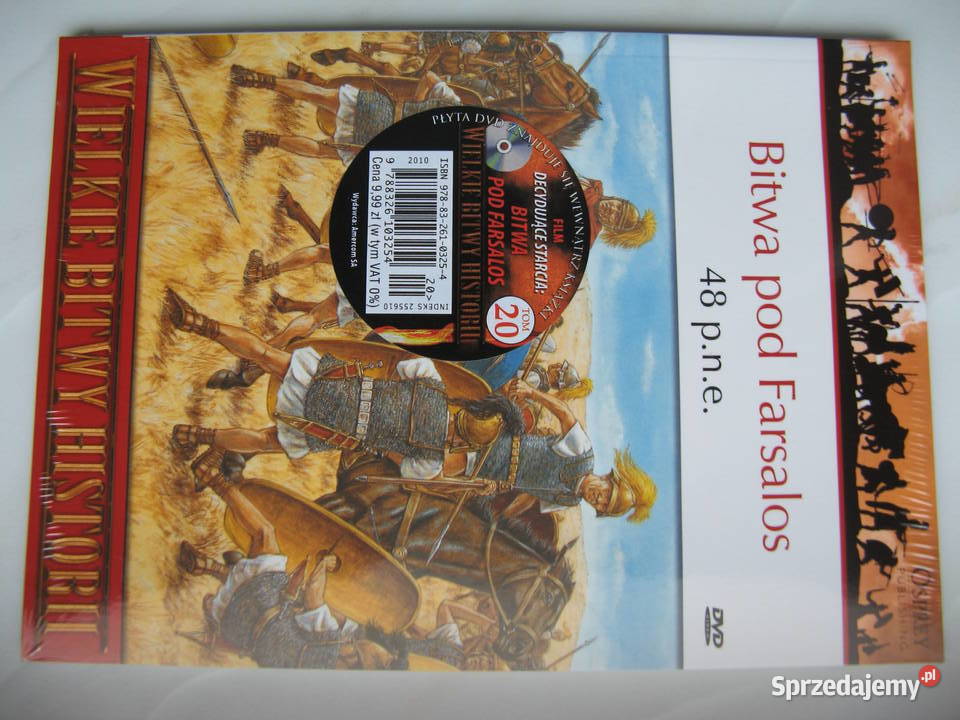 Osprey Bitwa pod Farsalos książka film DVD Nowa Poznań sprzedam
