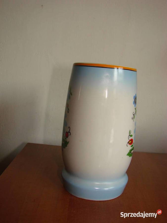 Lubiana wzór kaszubski kufel PRL Pruszcz Gdański