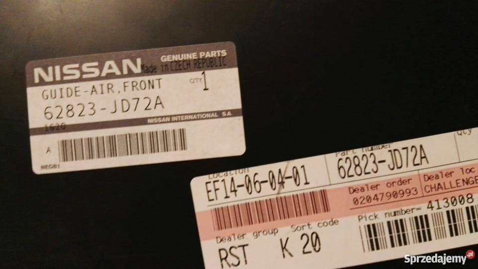 NISSAN QASHQAI OSŁONA CHŁODNIC KIEROWNICA sprzedam