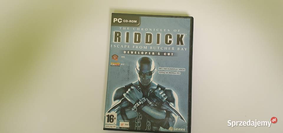 RIDDICK 5 płyt Escape From Butcher Bay akcja