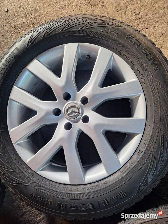 Alufelgi 5x1143 18 ET50 MAZDA 3 5 CX7 Hyundai Choceń sprzedam