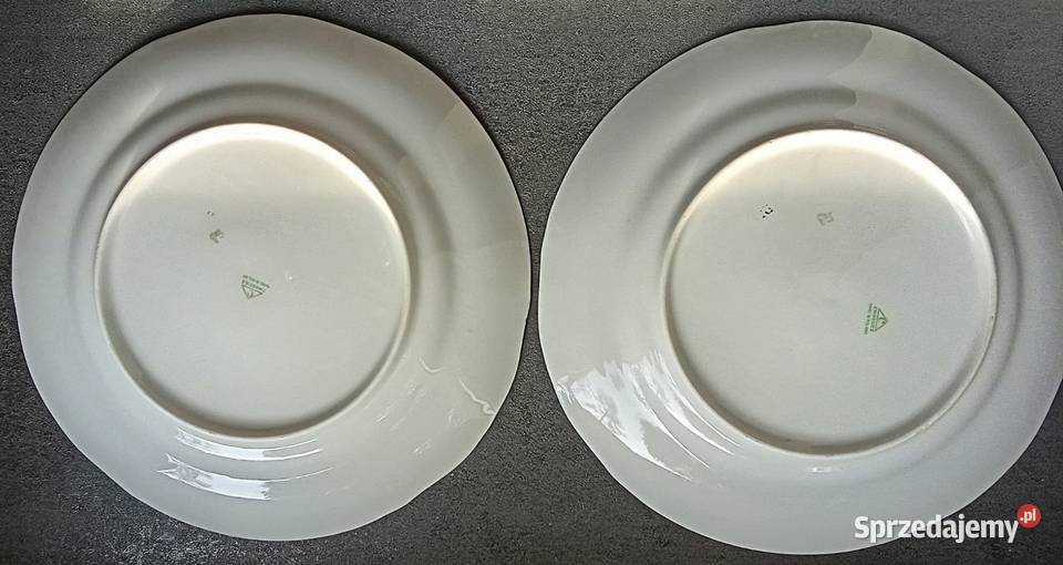 Talerze Chodzież 2 sztuki