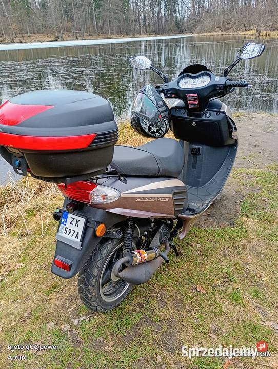 Na sprzedaż ładny zadbany doinwestowany skuter 2600km Słupsk sprzedam