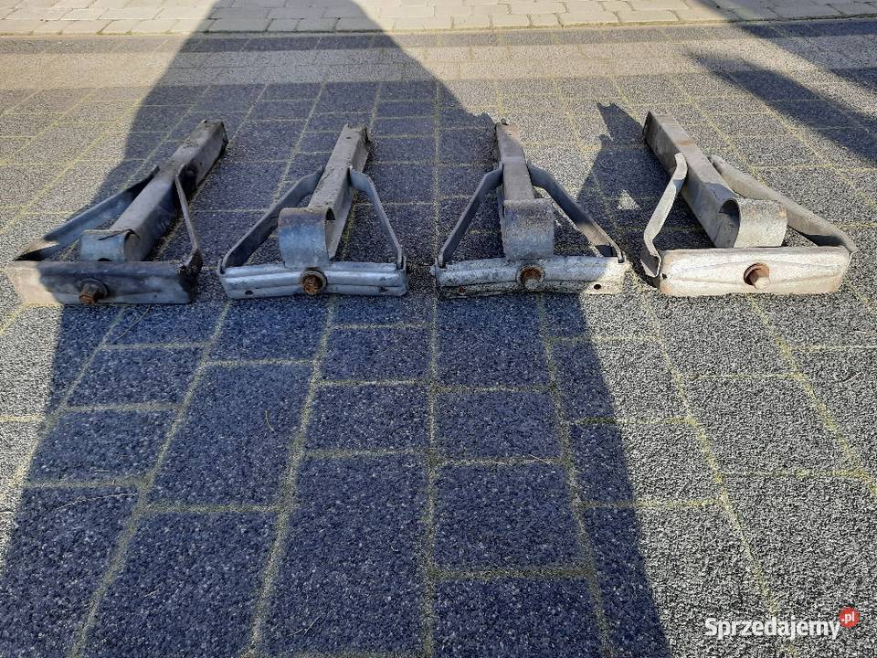 Łapy podporowe ocynkowane do przyczepy Skokowa sprzedam