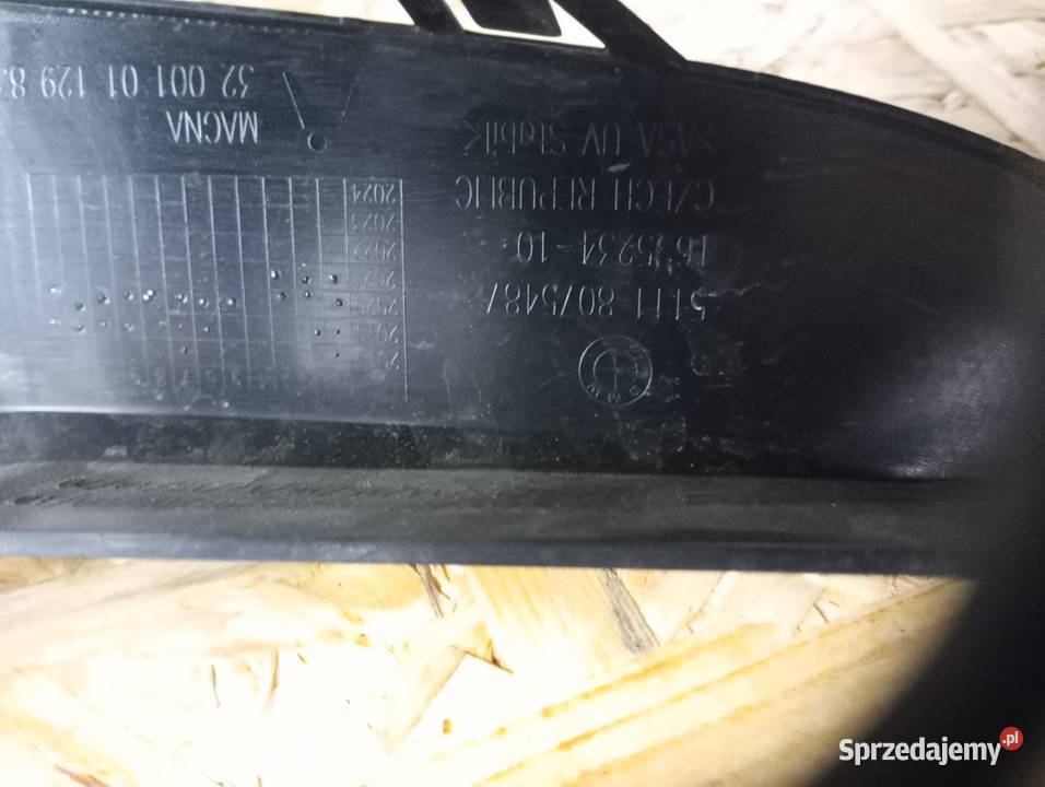 Kratka zderzaka lewa 8075487 BMW f44 Zderzaki śląskie Świerklany