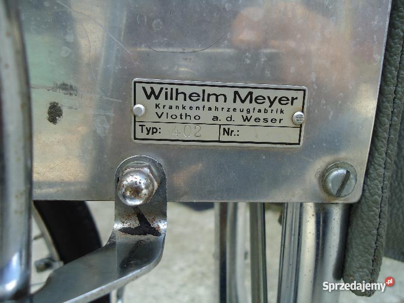 WÓZEK INWALIDZKI WILHELM MEYER